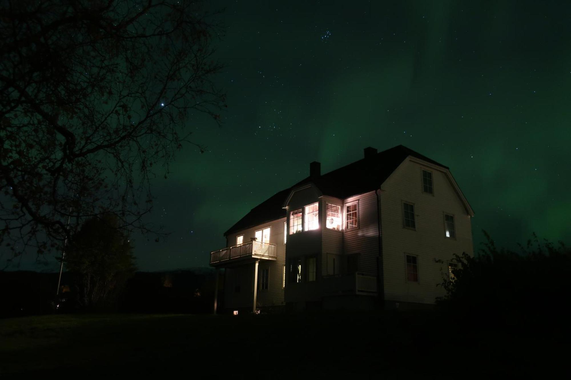 Farmroom With Sauna And Aurora Narvik Exterior foto